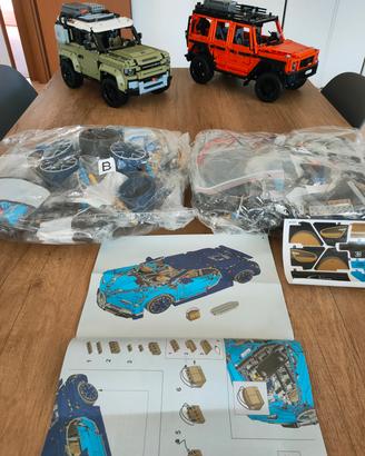 Set nuovo (3599 Pezzi Sigillati) Bugatti Chiron 