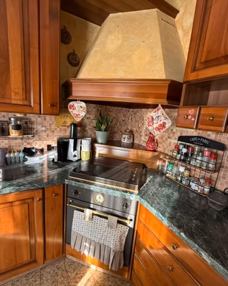 Cucina in noce