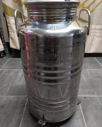 Fusto in acciaio inox