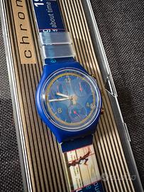 Swatch SCZ400 Michael Johnson Record Gold Medal