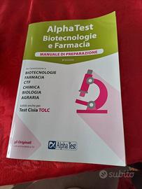 Libro preparazione universitaria biologia farmacia