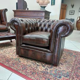 Poltrona chesterfield club originale... chester