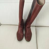 Stivali da cavallo in pelle, uomo 