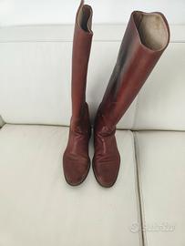 Stivali da cavallo in pelle, uomo 