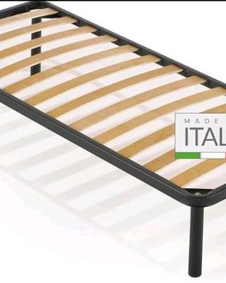letto/rete singolo con doghe