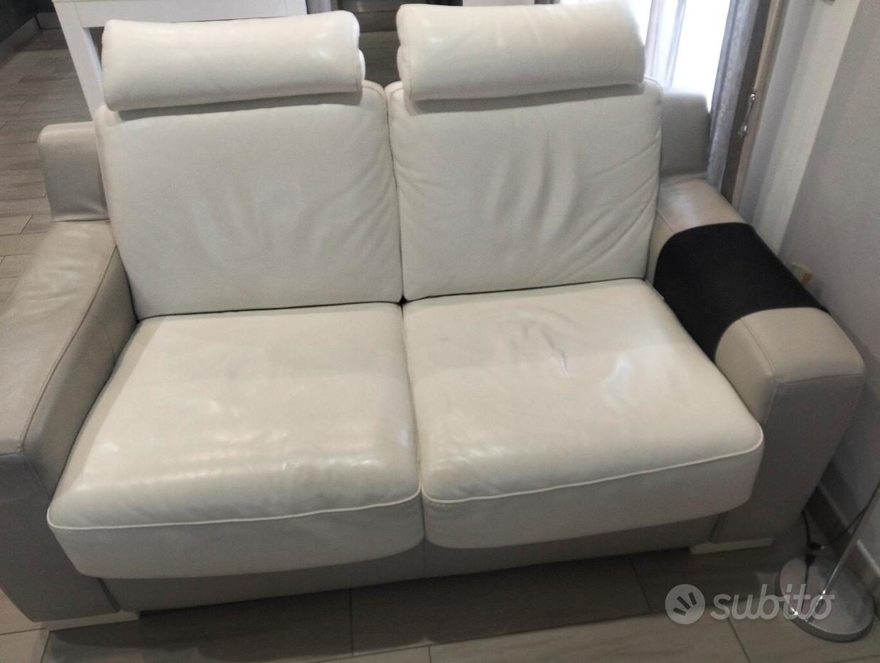 Poltrona pelle bianca Mobili usati