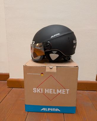Casco Sci Alpina Ski Helmet Menga JV tg 55-59