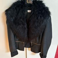 Giacca ecopelle morivi