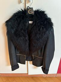 Giacca ecopelle morivi