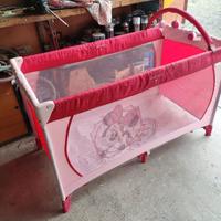 lettino bimba  con materasso 