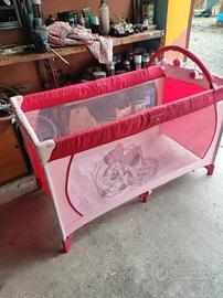lettino bimba  con materasso 