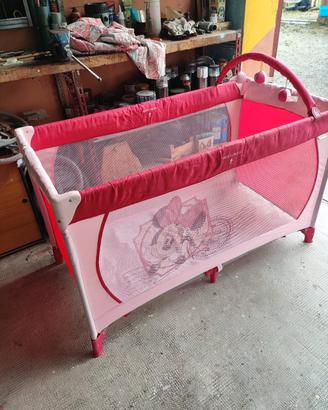 lettino bimba  con materasso 