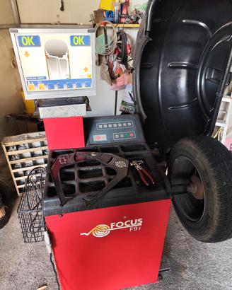 Equilibratrice ruote auto/ moto Kenwood Focus F91 
