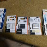 Batterie fotocamere Sony originali