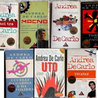 Set 7 Libri Andrea De Carlo
