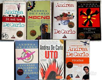 Set 7 Libri Andrea De Carlo