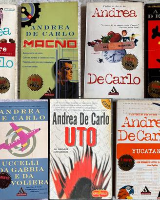 Set 7 Libri Andrea De Carlo