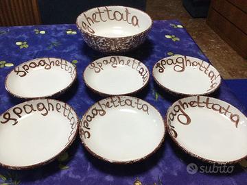 Servizio piatti Spaghettata
