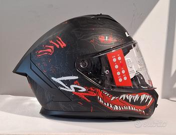 CASCO INTEGRALE RAPID III FF820 KAIJU II Black/Red