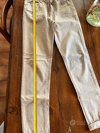 pantaloni donna chino Benetton taglia 28 