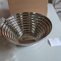 Cestino rotondo in acciaio Giulio Confalonieri