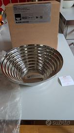 Cestino rotondo in acciaio Giulio Confalonieri