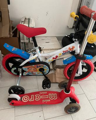 Bici e monopattino