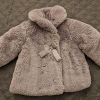 eco-pelliccia bimba 3 mesi