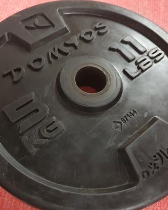 Dischi  diam. 28, manubri 14 kg