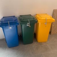 Bidoni nuovi mai usati