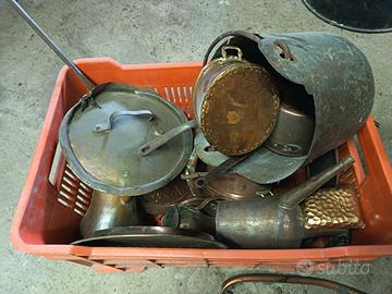 pentolini vari in rame