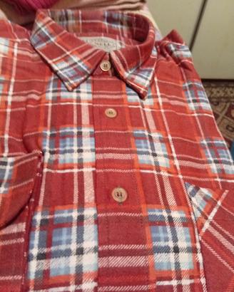 camicia scozzese uomo 