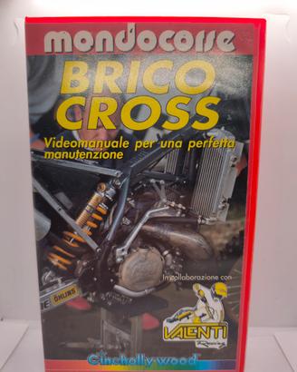 Brico Cross VHS videocassetta originale manuale vi