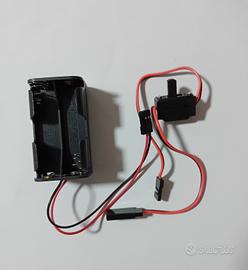 Ricambi Rc Tasto Accensione + Portabatterie