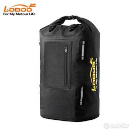 Borsa moto enduro pieghevole e impermeabile