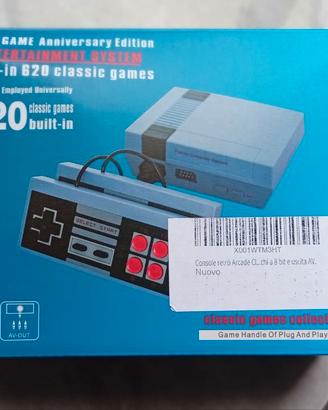 Mini Console Retro – 620 Giochi Classici Integrati