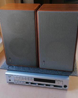 Amplificatore Grundig R30 diffusori Canton
