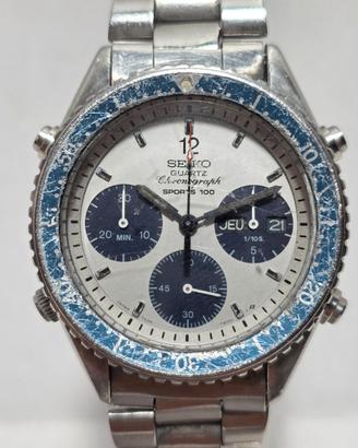 Seiko Quartz Chronograph Sports 100 Paul Newman 37