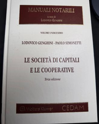 Manuale Notarile Genghini Società Capitali 3 ed.
