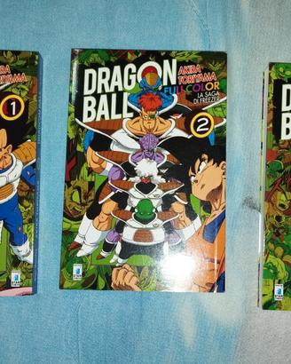 Dragon Ball Freezer Saga a colori 1-2-3