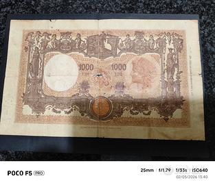 1000 lire testina 1942