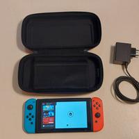 Nintendo Switch joycon e caricabatterie