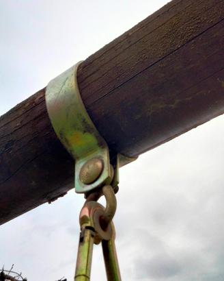 ganci per altalena e seggiolino 