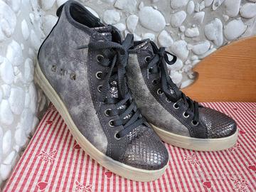 Scarpe argento igi&co 36