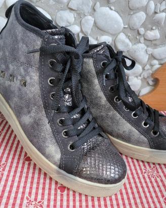 Scarpe argento igi&co 36