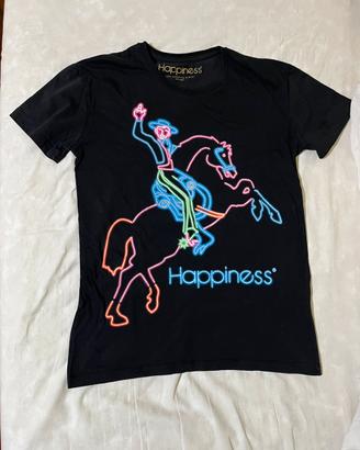 T‑shirt Happiness® L – Nero