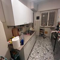 Cucina ripiani mobili e lavello