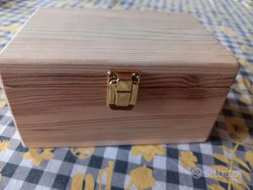 Scatolina in legno riciclato
