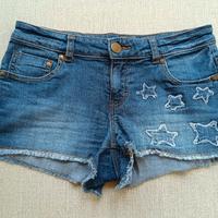 Pantaloncini jeans con stelle, Tezenis