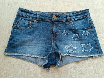 Pantaloncini jeans con stelle, Tezenis